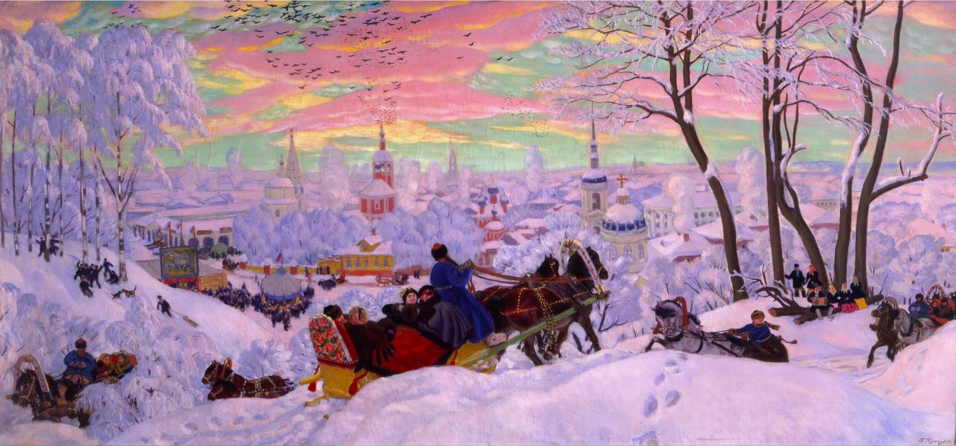 «Масленица», Борис Кустодиев, 1916 г.